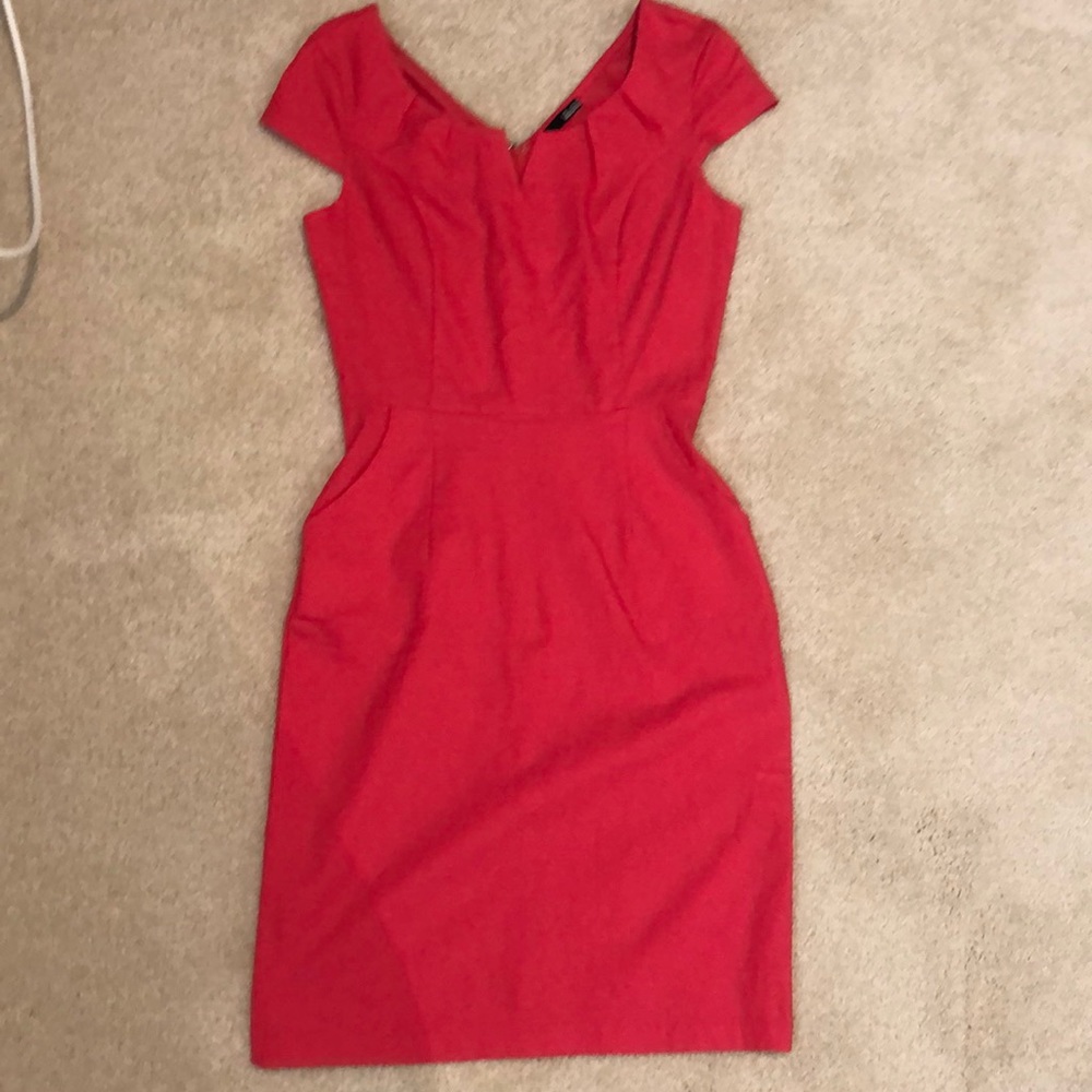Never worn Lulu’s coral dress with pockets